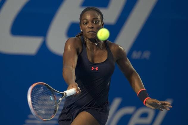 United States Sloane Stephens competes during the women s single final against Dominika Cibulkova of Slovakia at the Mexican Tennis Open 2016 in Acapulco, Mexico, Feb. 27, 2016. Sloane Stephens won 2-1 to claim the title. Jesus Espinosa) (rtg) (SP)MEXICO-ACAPULCO-TENNIS-MEXICAN OPEN e JESUSxESPINOSA 