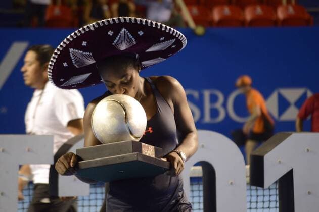 Tennis - February 27, 2016 - Mexico - D27021623.JPG.ACAPULCO, Sloane Stephens gewinnt das WTA Turnier in Acapulco - February 27, 2016  - ZUMAu78_