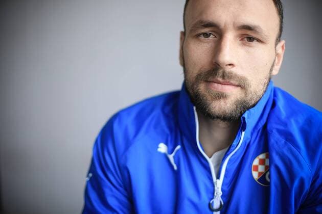 Fußball, Fotoshooting mit Gordon Schildenfeld PXL_Gordon Schildenfeld 24.02.2016., Zagreb, Croatia - Gordon Schildenfeld, football defender who plays for GNK Dinamo Zagreb and for Croatian national team Nationalteam  PetarxGlebov PIXSELL