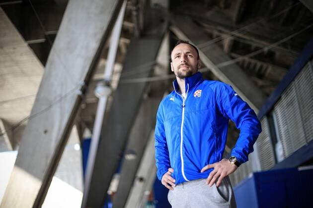 Fußball, Fotoshooting mit Gordon Schildenfeld PXL_Gordon Schildenfeld 24.02.2016., Zagreb, Croatia - Gordon Schildenfeld, football defender who plays for GNK Dinamo Zagreb and for Croatian national team Nationalteam  PetarxGlebov PIXSELL