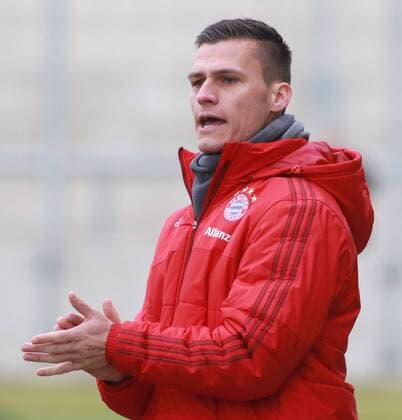 Trainer Thomas Wörle (FC Bayern München) klatscht Frauenfussball 1. BL 28.02.2016 Grünwalderstadion FC Bayern München - SV Werder Bremen