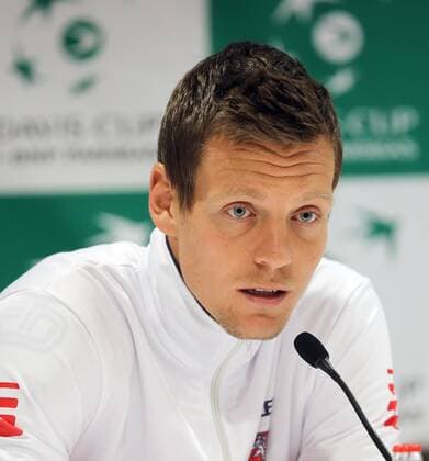 Pressekonferenz Team Tschechien Thomas Berdych