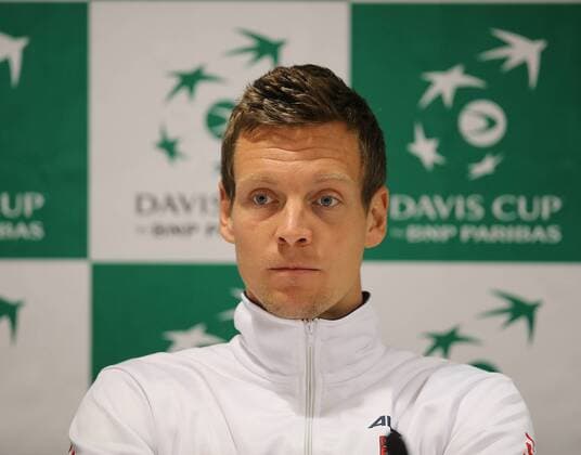 Pressekonferenz Team Tschechien Thomas Berdych