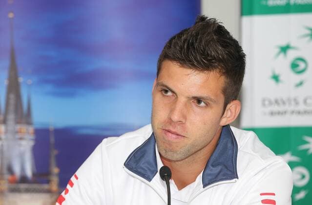 Pressekonferenz Team Tschechien Jiri Vesely (Tschechien)