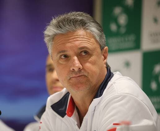 Pressekonferenz Team Tschechien teamkapitaen Jaroslav Navratil