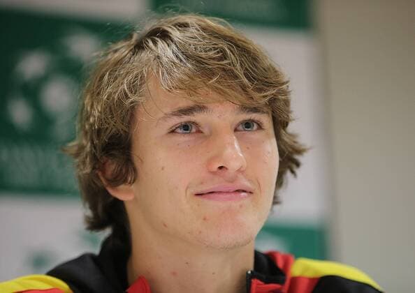 Pressekonferenz Team Deutschland, Germany Debut im deutschen team Alexander Zverev