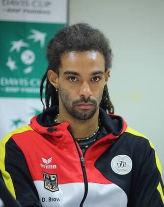 Pressekonferenz Team Deutschland, Germany Dustin Brown (GER)