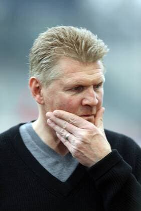 Karlsruher SC - SC Paderborn Deutschland, Karlsruhe, 01.03.2016, Fussball, 2. Bundesliga, Saison 2015 2016, 24. Spieltag, Karlsruher SC - SC Paderborn: Stefan Effenberg (Trainer SC Paderborn).