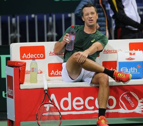 Training Davis Cup team germany, deutschland Philipp Kohlschreiber (GER)