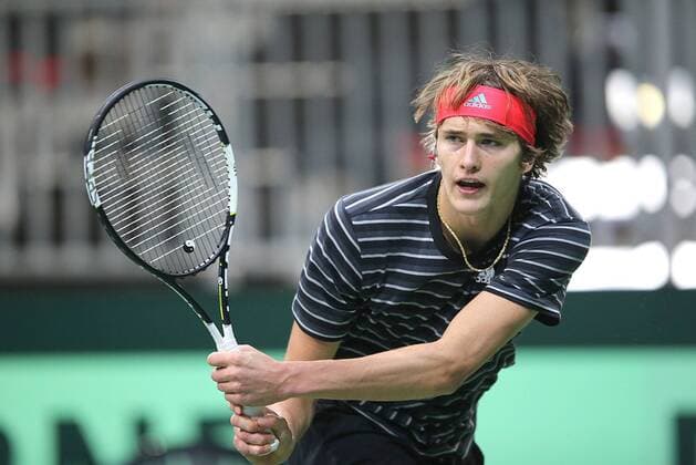 Training Davis Cup team germany, deutschland Alexander Zverev (GER)