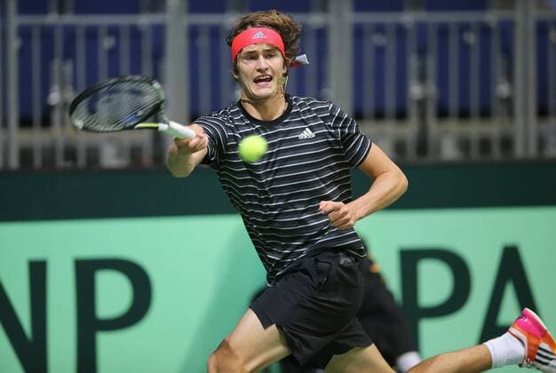 Training Davis Cup team germany, deutschland Alexander Zverev (GER)
