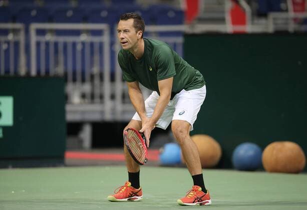 Training Davis Cup team germany, deutschland Philipp Kohlschreiber (GER)