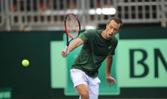 Training Davis Cup team germany, deutschland Philipp Kohlschreiber (GER)