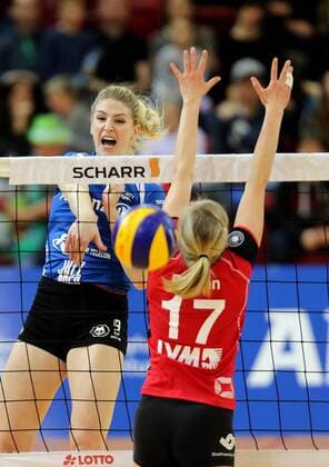 Stuttgart Volleyball Allianz MTV Stuttgart vs. USC Münster, Caroline Jarmoc (Stuttgart)
