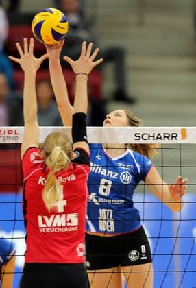 Stuttgart Volleyball Allianz MTV Stuttgart vs. USC Münster, Kaja Grobelna (Stuttgart)