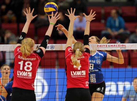 Stuttgart Volleyball Allianz MTV Stuttgart vs. USC Münster, Kaja Grobelna (Stuttgart)