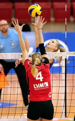 Stuttgart Volleyball Allianz MTV Stuttgart vs. USC Münster, Kim Renkema (Stuttgart)