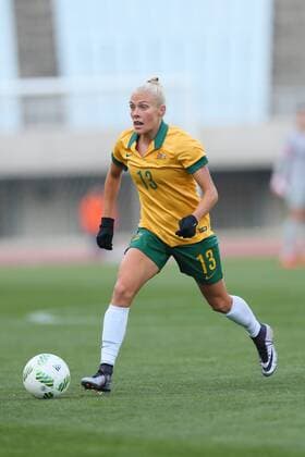 Tameka Butt (AUS), MARCH 2, 2016 - Football Soccer : AFC Women s Olympic Football Tournament Rio 2016 Asian Qualifier Final Round match between Australia - Vietnam at Yanmar Stadium Nagai, Osaka, Japan. Noxthirdxpartyxsales  (umqa033904)
