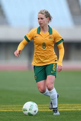 Elise Kellond-Knight (AUS), MARCH 2, 2016 - Football Soccer : AFC Women s Olympic Football Tournament Rio 2016 Asian Qualifier Final Round match between Australia - Vietnam at Yanmar Stadium Nagai, Osaka, Japan. Noxthirdxpartyxsales  (umqa033907)