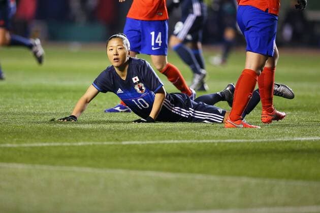 Yuki Ogimi (JPN), MARCH 2, 2016 - Football Soccer : AFC Women s Olympic Football Tournament Rio 2016 Asian Qualifier Final Round match between Japan 1-1 South Korea at Kincho Stadium, Osaka, Japan, Noxthirdxpartyxsales  (umqa034018)
