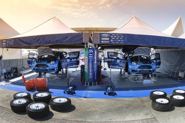 Rallye Mexiko FORD - Motorsport, WRC Rallye WM, Mexiko- 03 03 2016 SPresse Panoramic 