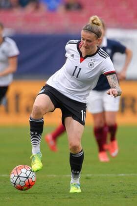 Fußball, Damen, Länderspiel, Deutschland - Frankreich March 3, 2016 - Tampa, Florida, USA - Germany forward Anja Mittag (11) in action against France during the She Believes Cup at Raymond James Stadium on March 3, 2016 in Tampa, Florida. Germany vs France - ZUMAm63_