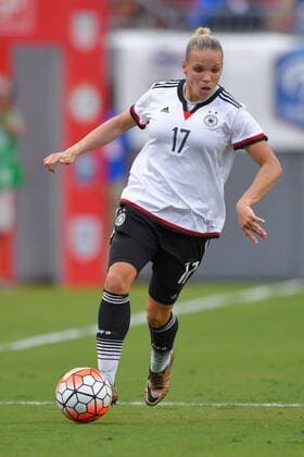 March 3, 2016 - Tampa, Florida, USA - Germany midfielder Isabel Kerschowski (17) in action against France during the She Believes Cup at Raymond James Stadium on March 3, 2016 in Tampa, Florida. Germany vs France - ZUMAm63_