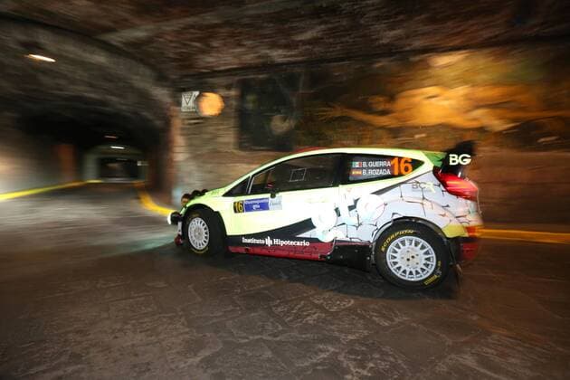 Mexican Benito Guerra in his Ford Fiesta RS WRC Motorsport Rallye WM during the inaugural circuit of the 13th Rally World Championship WM Weltmeisterschaft at tunnels of Guanajuato, Mexico, 03 March 2016. The event will run until next 06 March. 13TH RALLY WORLD CHAMPIONSHIP IN MEXICO !ACHTUNG: NUR REDAKTIONELLE NUTZUNG!  MX05 20160304-635926664640185695