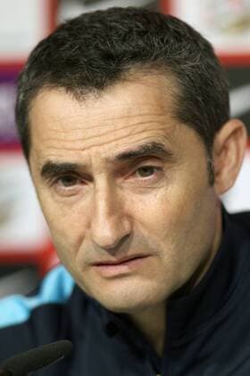 Head coach of Athletic Bilbao Ernesto Valverde speaks during a press conference PK Pressekonferenz following a training session held at the team s sports complex in Lezama, in the Basque Country, northern Spain, 04 March 2016. Athletic Bilbao will face Sporting Gijon in a Spanish Primera Division Liga soccer match on 06 March. Athletic Bilbao press conference !ACHTUNG: NUR REDAKTIONELLE NUTZUNG!  GRA129 20160304-635926953810985897
