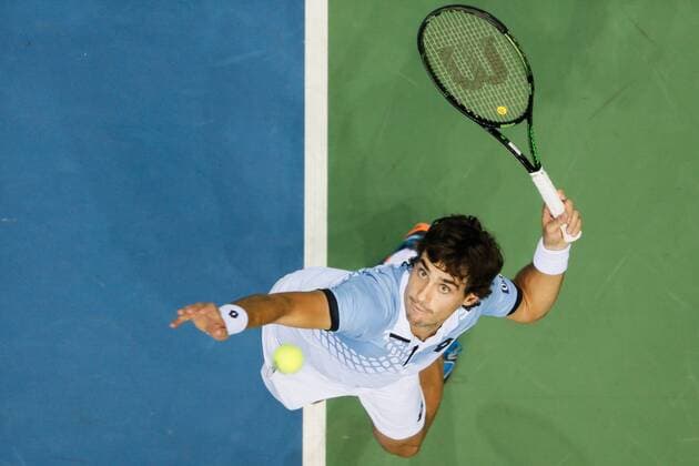 Gdansk, ERGO Arena 04.03.2016 Tennis - Davis Cup - guido pella ---  20160304_004_IG_5684_FIG