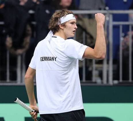 Alexander Zverev (GER) Siegerfaust