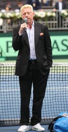 Boris Becker Ehrung durch den DTB