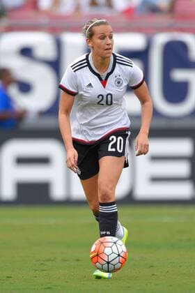 March 3, 2016 - Tampa, Florida, USA - Germany midfielder Lena Goessling (20) during a She Believes Cup game against France at Raymond James Stadium on March 3, 2016 in Tampa, Florida. Germany won 1-0. Germany vs France - ZUMAm63_