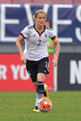March 3, 2016 - Tampa, Florida, USA - Germany defender Saskia Bartusiak (3) during a She Believes Cup game against France at Raymond James Stadium on March 3, 2016 in Tampa, Florida. Germany won 1-0. Germany vs France - ZUMAm63_