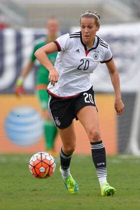 March 3, 2016 - Tampa, Florida, USA - Germany midfielder Lena Goessling (20) during a She Believes Cup game against France at Raymond James Stadium on March 3, 2016 in Tampa, Florida. Germany won 1-0. Germany vs France - ZUMAm63_