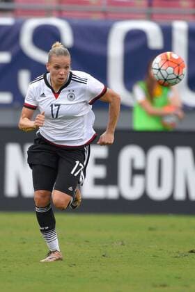 March 3, 2016 - Tampa, Florida, USA - Germany midfielder Isabel Kerschowski (17) during a She Believes Cup game against France at Raymond James Stadium on March 3, 2016 in Tampa, Florida. Germany won 1-0. Germany vs France - ZUMAm63_