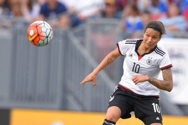 March 3, 2016 - Tampa, Florida, USA - Germany forward Dzsenifer Marozsan (10) during a She Believes Cup game against France at Raymond James Stadium on March 3, 2016 in Tampa, Florida. Germany won 1-0. Germany vs France - ZUMAm63_