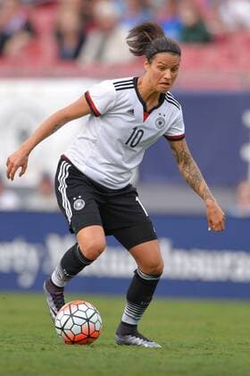 March 3, 2016 - Tampa, Florida, USA - Germany forward Dzsenifer Marozsan (10) during a She Believes Cup game against France at Raymond James Stadium on March 3, 2016 in Tampa, Florida. Germany won 1-0. Germany vs France - ZUMAm63_