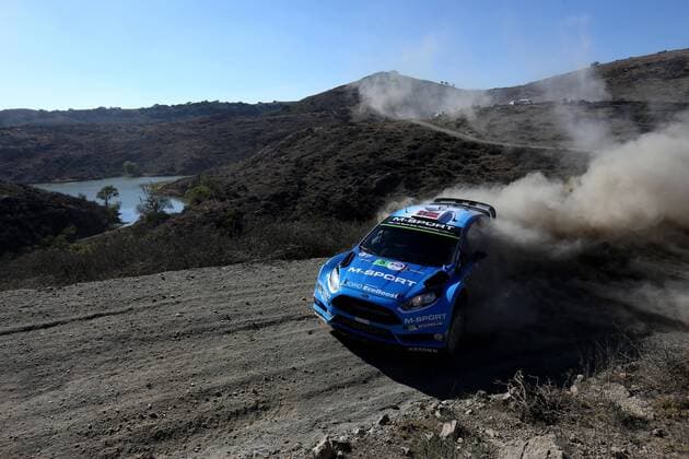 Norewgian Mads Ostberg drives his Ford Fiesta RS WRC Motorsport Rallye WM during the first day of competition of the 13th Rally World Championship WM Weltmeisterschaft in Leon, Mexico, 04 March 2016. The event will run until next 06 March. 13TH RALLY WORLD CHAMPIONSHIP IN MEXICO !ACHTUNG: NUR REDAKTIONELLE NUTZUNG!  MX05 20160305-635927465954481817