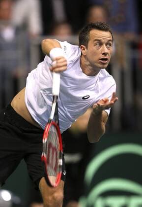 Foto : Philipp Kohlschreiber ( GER ) defeats Rosol (CZE) in 5 sets Tennis Daviscup am Fr. 04.03.2016 Deutschland - Tschechien