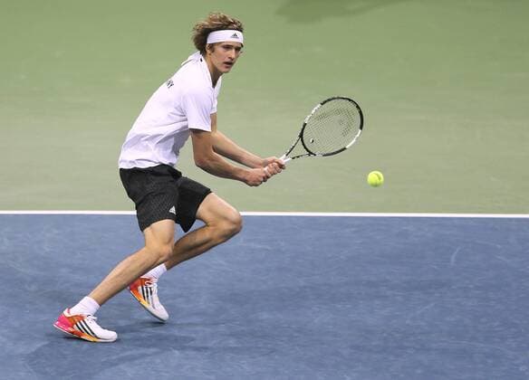 Tennis, Davis Cup, Alexander Zverev - Tomas Tomas Berdych Foto : Micha Zverev ( GER ) Tennis Daviscup am Fr. 04.03.2016 Deutschland - Tschechien
