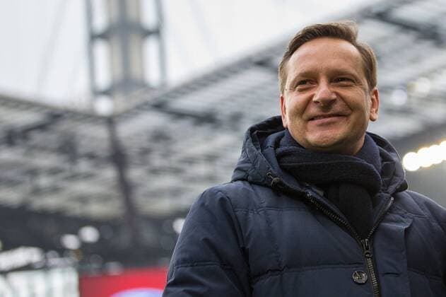Koeln Manager Horst Heldt (FC Schalke 04) beim Fussball Bundesliga Spiel zwischen dem 1. FC Koeln und FC Schalke 04 am 05.03.2016, Copyright: Schueler Eibner-Pressefoto EP_JSE