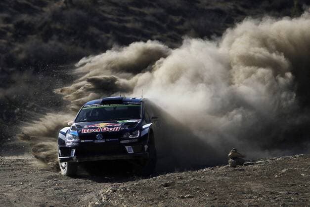 Finnish driver Jari-Matti Latvala in his VW Polo R WRC Motorsport Rallye WM during the second day of competition of the 13th Rally World Championship WM Weltmeisterschaft in Leon, Mexico, 05 March 2016. The event will run until next 06 March. 13TH RALLY WORLD CHAMPIONSHIP IN MEXICO !ACHTUNG: NUR REDAKTIONELLE NUTZUNG!  20160305-635928040679747326