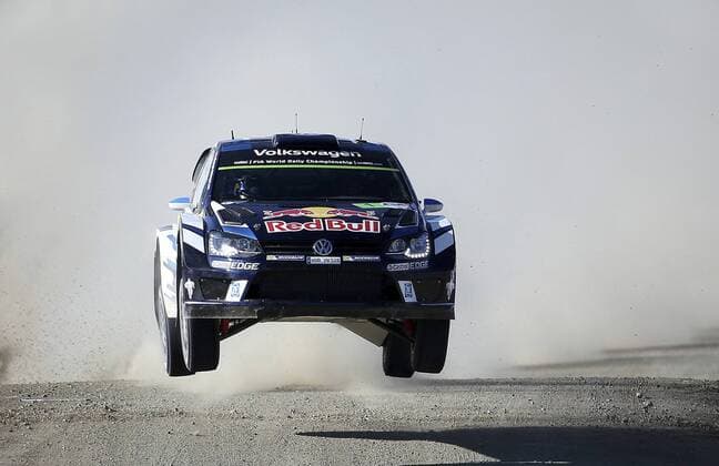 French driver Sebastien Ogier in his VW Polo R WRC Motorsport Rallye WM during the second day of competition of the 13th Rally World Championship WM Weltmeisterschaft in Leon, Mexico, 05 March 2016. The event will run until next 06 March. 13TH RALLY WORLD CHAMPIONSHIP IN MEXICO !ACHTUNG: NUR REDAKTIONELLE NUTZUNG!  20160305-635928050633390834