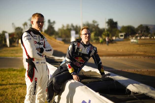 Jari-Matti Latvala (FIN), Ott Tanak (EST) - WRC Motorsport Rallye WM, Mexiko - 05 03 2016 SPresse Panoramic 
