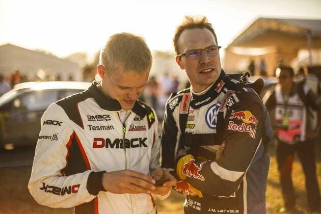 Jari-Matti Latvala (FIN), Ott Tanak (EST) - WRC Motorsport Rallye WM, Mexiko - 05 03 2016 SPresse Panoramic 