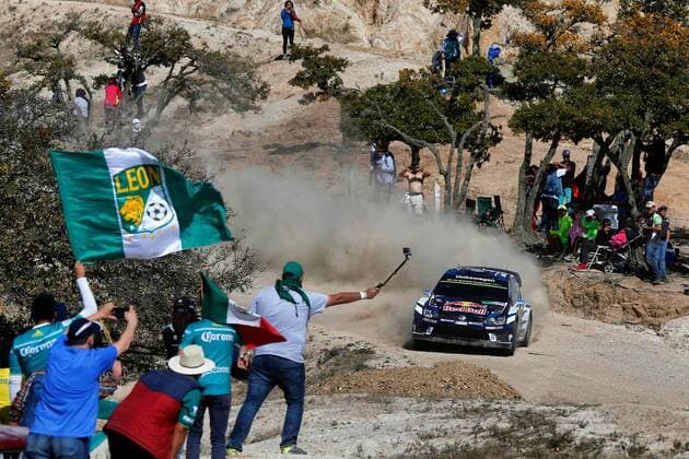 Sebastien Ogier (FRA) Julien Ingrassia (FRA) - Volkswagen Polo R - WRC Motorsport Rallye WM, Mexiko - 05 03 2016 SPresse Panoramic 