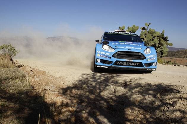 Mads Ostberg (NOR), Ola Fløene (NOR) Ford Fiesta RS WRC Motorsport Rallye WM WRC Rally Mexico 2016 Rally Mexico 2016