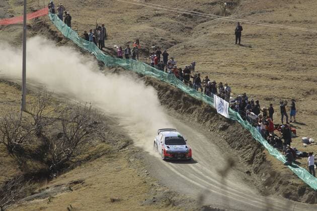 Hayden Paddon (NZL), John Kennard (NZL) Hyundai i20 WRC Motorsport Rallye WM WRC Rally Mexico 2016 Rally Mexico 2016