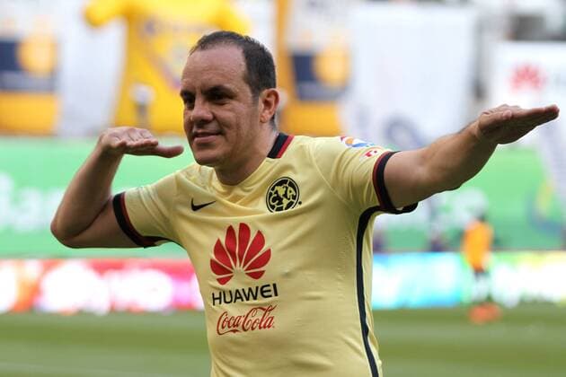Fussball Mexiko - March 5, 2016 - Mexico - D05031619.JPG.CIUDAD DE MEXICO SportsDeportes-Soccer.- El alcalde de Cuernavaca, Morelos, Cuauhtemoc Blanco, durante el juego entre las Aguilas del America y los Monarcas del Morelia, este sabado 5 de marzo de 2016, correspondiente a la jornada 9 del Torneo Clausura 2016 de la Liga MX, en el cual - El Cuauh - participa, es homenajeado y se despide del futbol profesional. - March 5, 2016  - ZUMAu78_